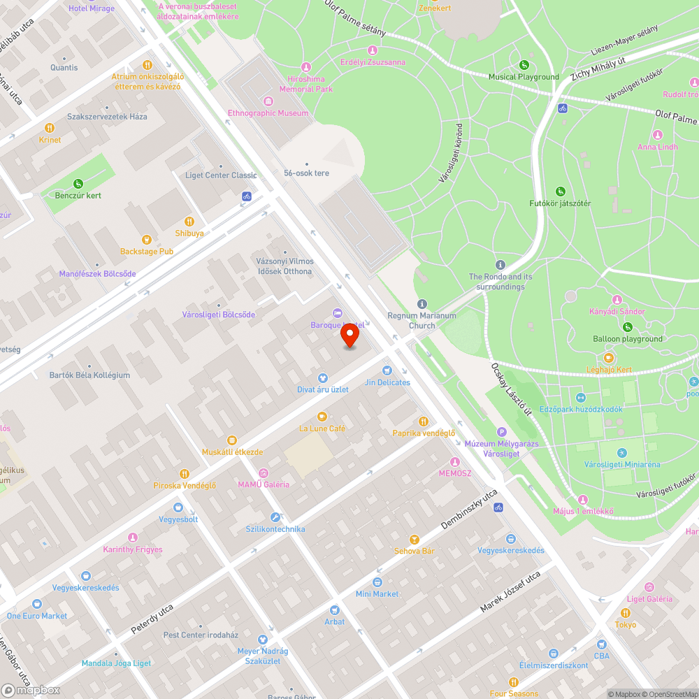 Kopár "zöld" bejelentés helye