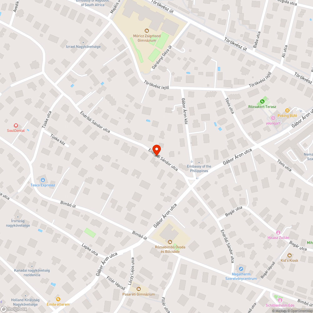 Elhagyott jármű bejelentés helye