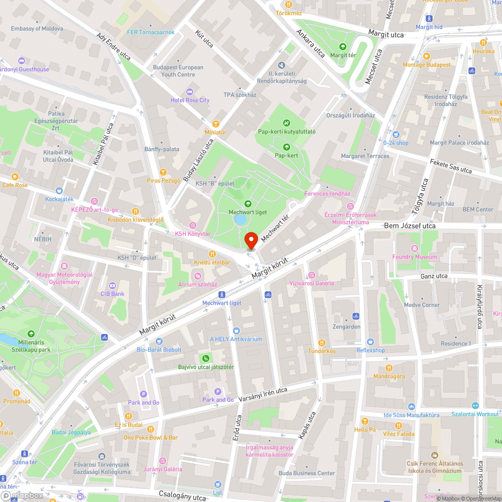 Kidőlt parkolásgátló cölöpök bejelentés helye