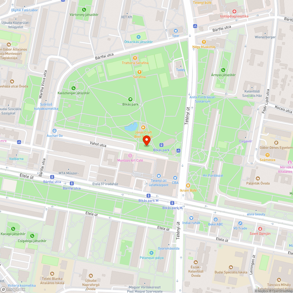 Akadályozza a parkoló autók kiállását bejelentés helye