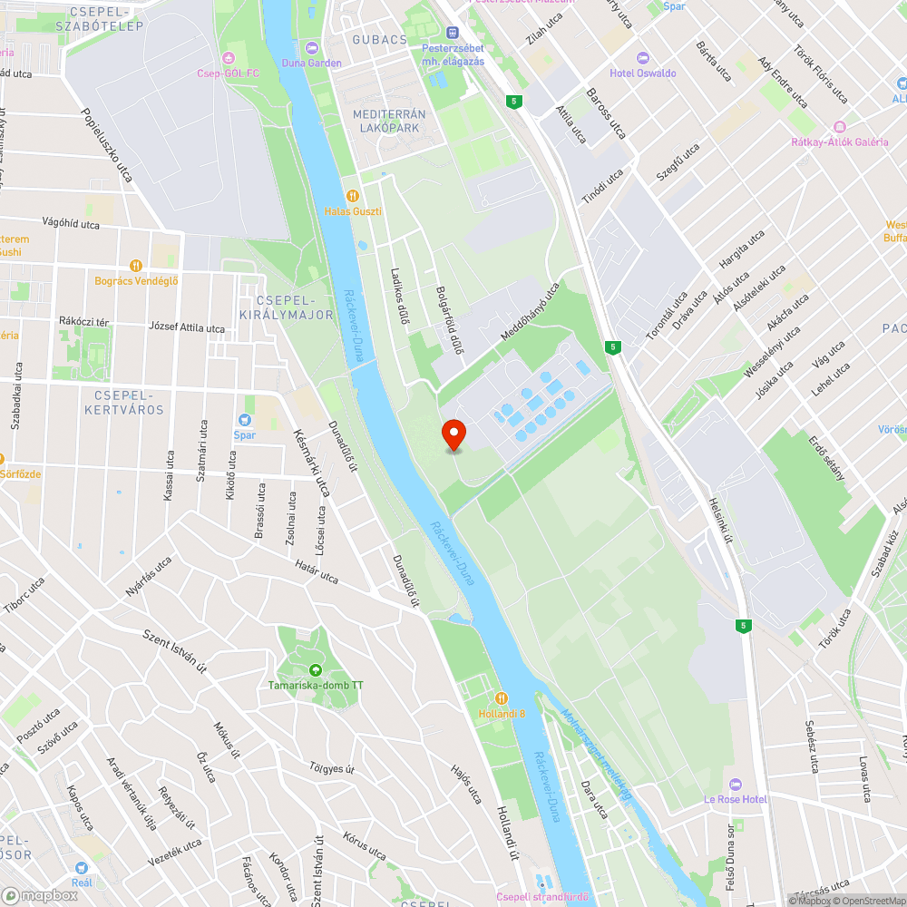 Építési törmelék bejelentés helye