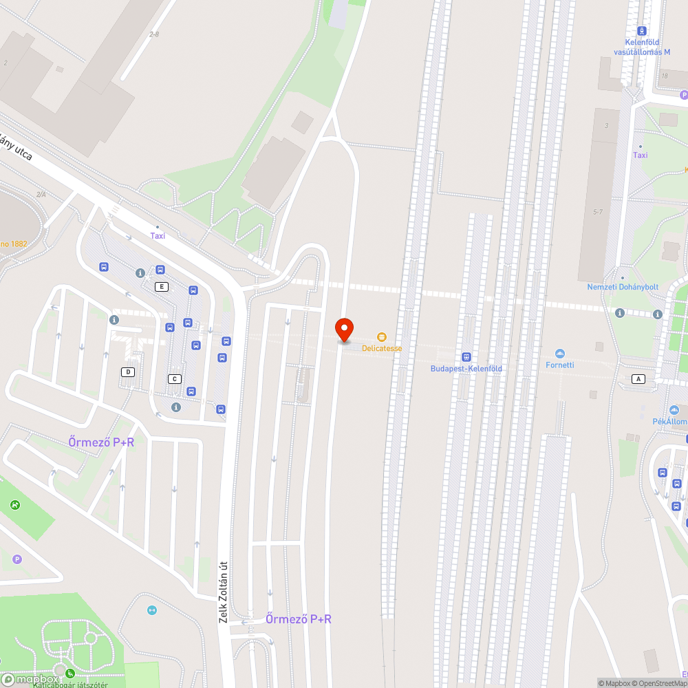 Kelenföld M4 metró peronszint liftje bejelentés helye