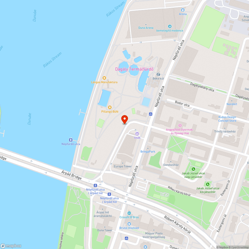 Gazos járda és kerékpárút bejelentés helye