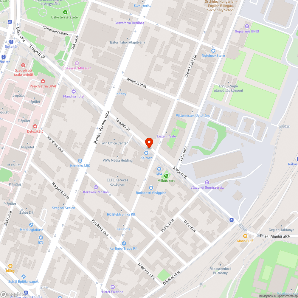 Belógó postaláda bejelentés helye