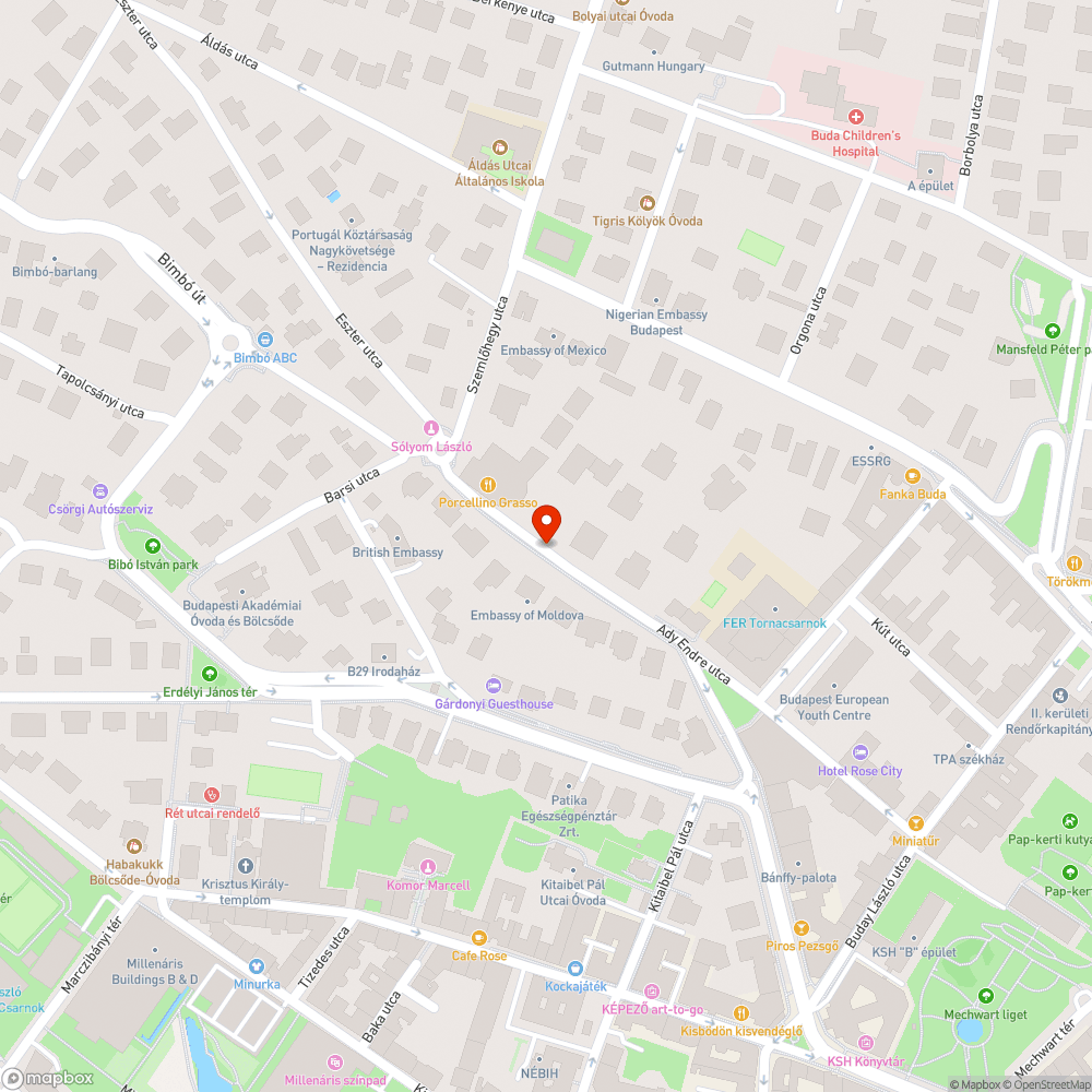 Romló állapotú fedél bejelentés helye