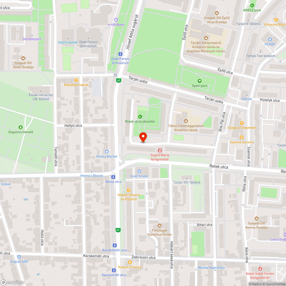 Illegális szemét bejelentés helye