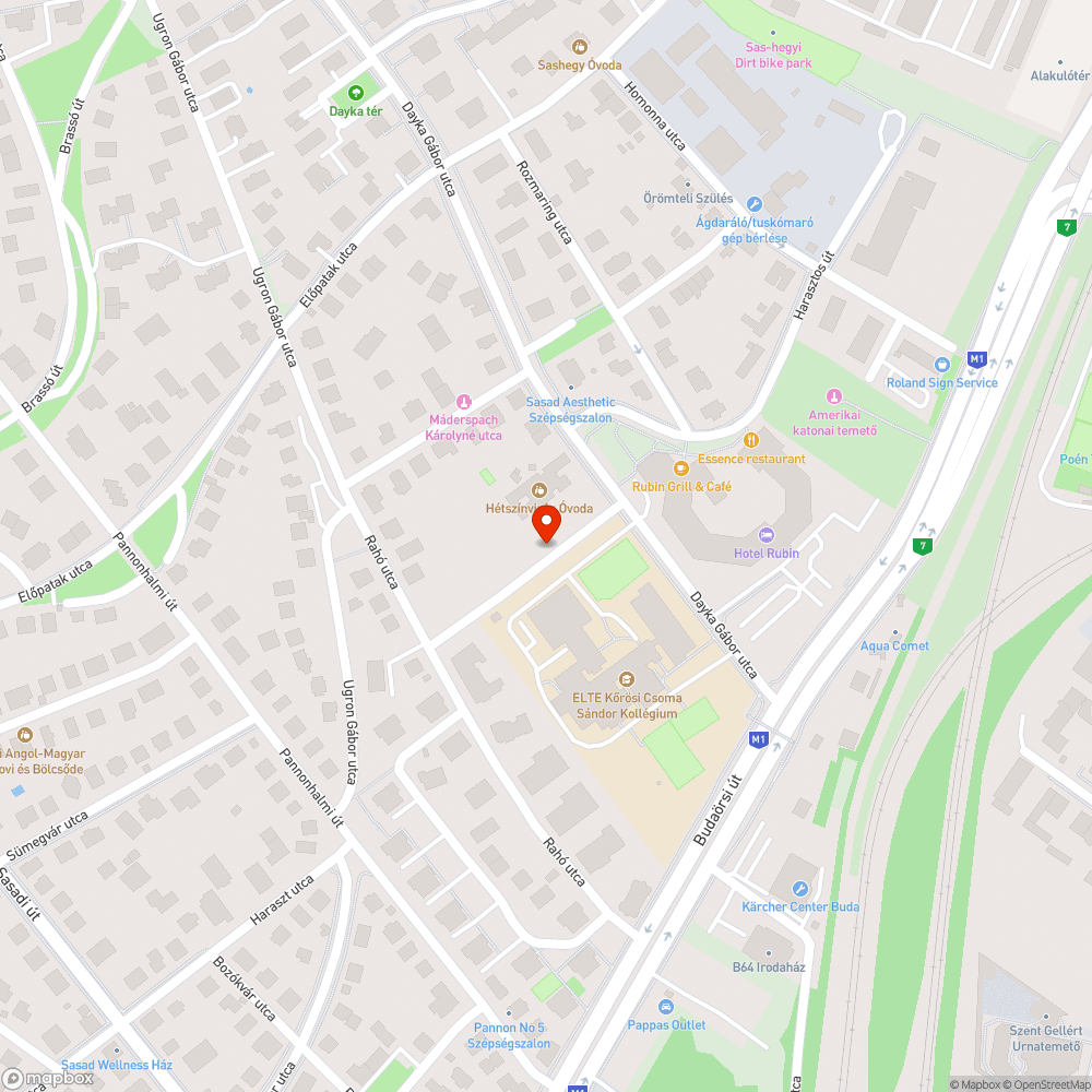 Hulladék Bali Sándor utca bejelentés helye