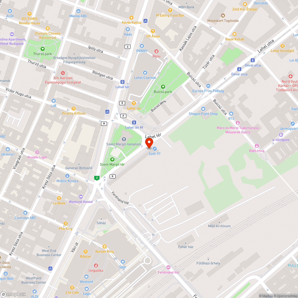 Elhanyagolt utca és környéke bejelentés helye