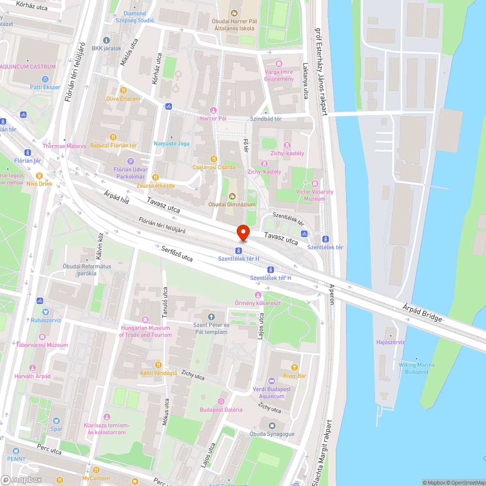 Sötét megálló bejelentés helye