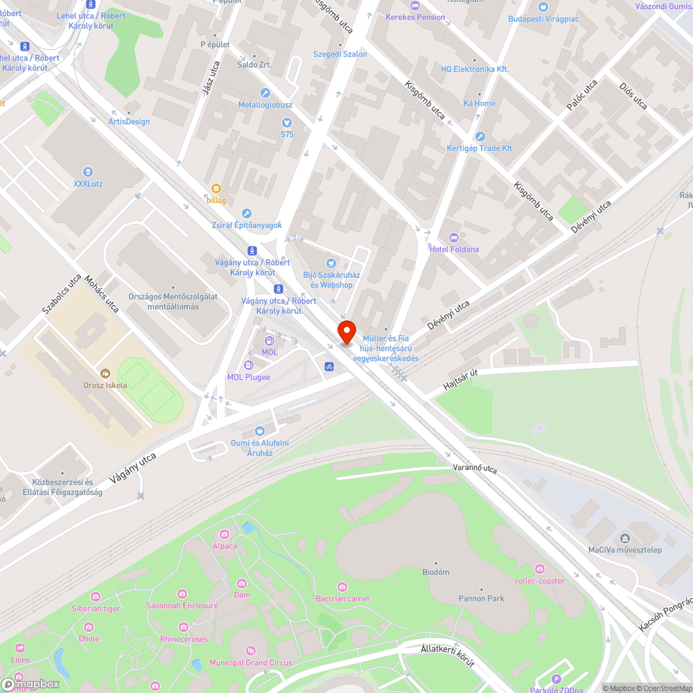 Iszonyatosan koszos és büdös van a híd alatt bejelentés helye