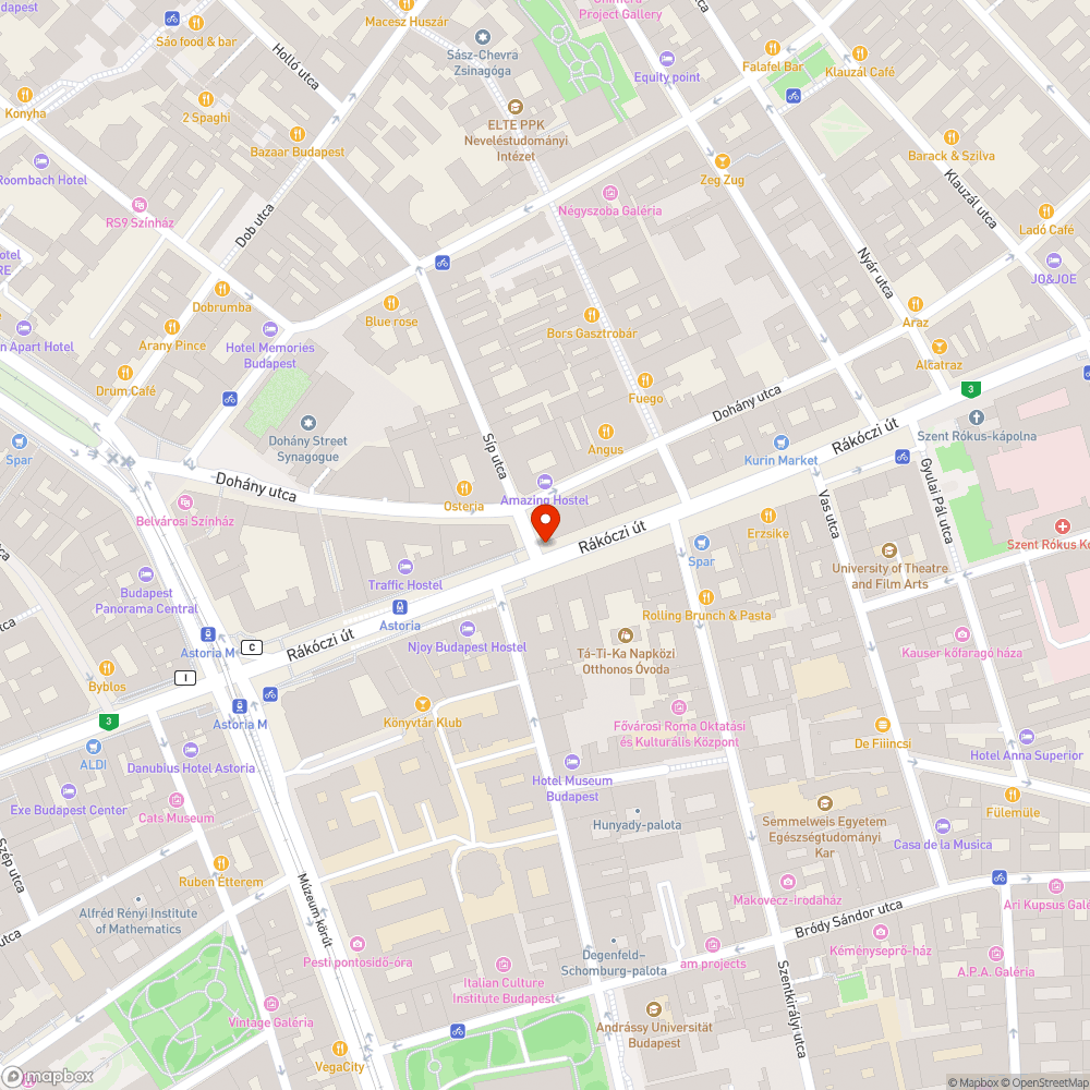 Hiányzó fényterelő bejelentés helye