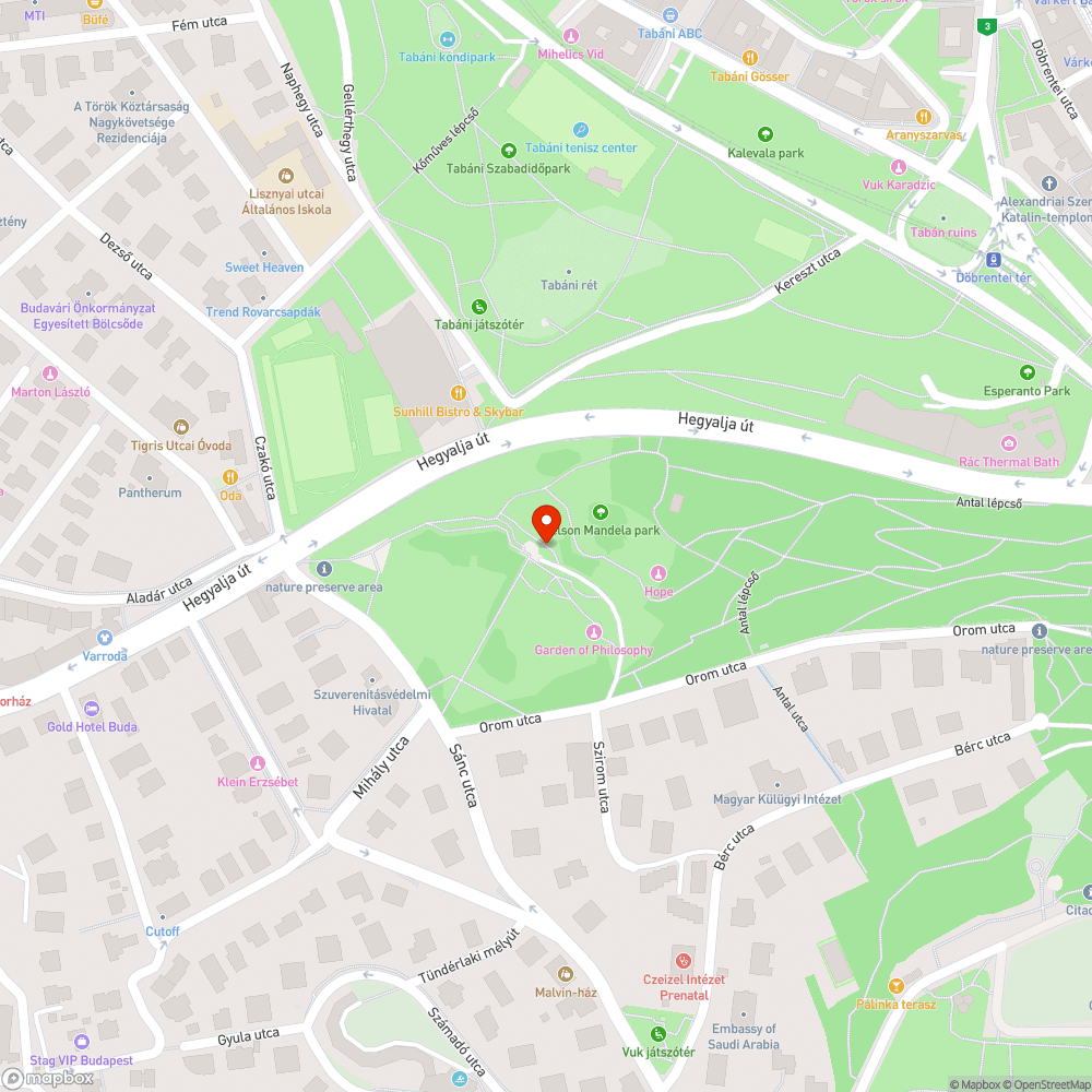 Graffitis falak a víztározón bejelentés helye