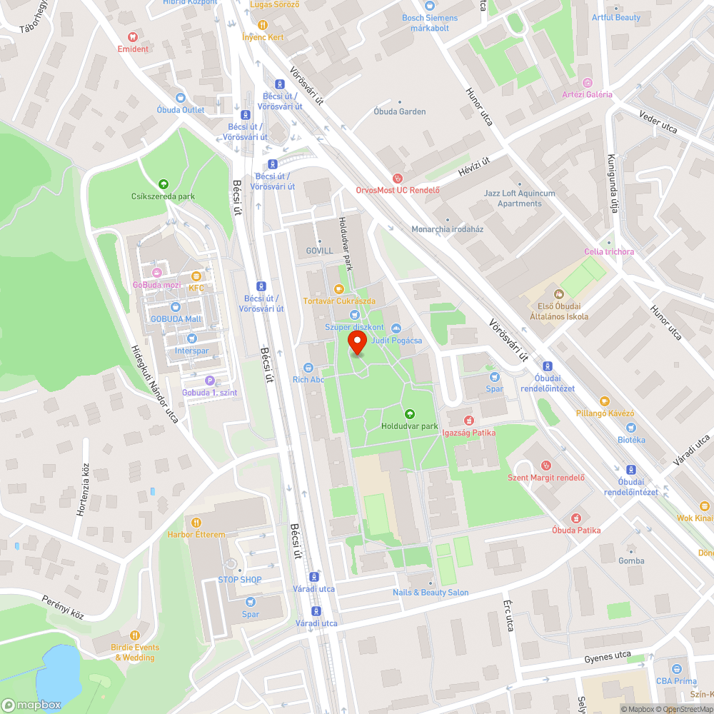 Sötét szökőkút-lámpák bejelentés helye