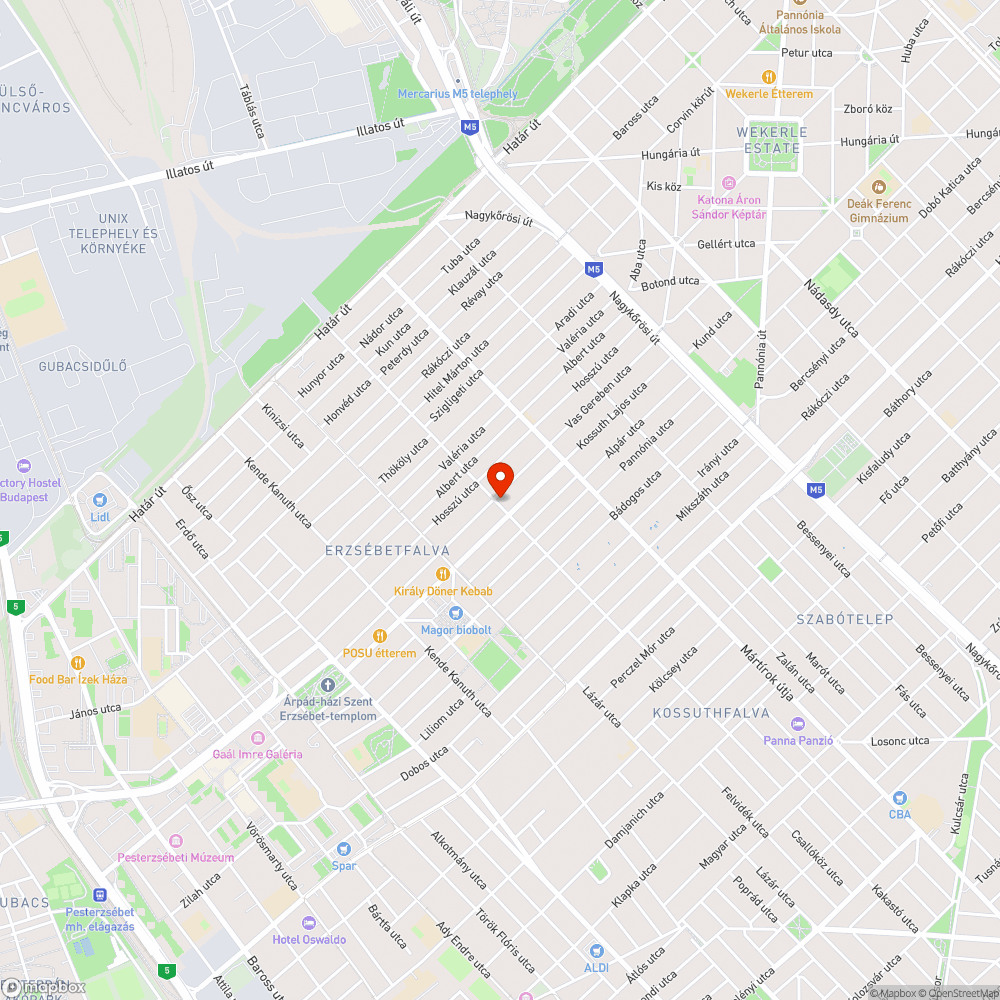 Fedél kiáll a járdából bejelentés helye