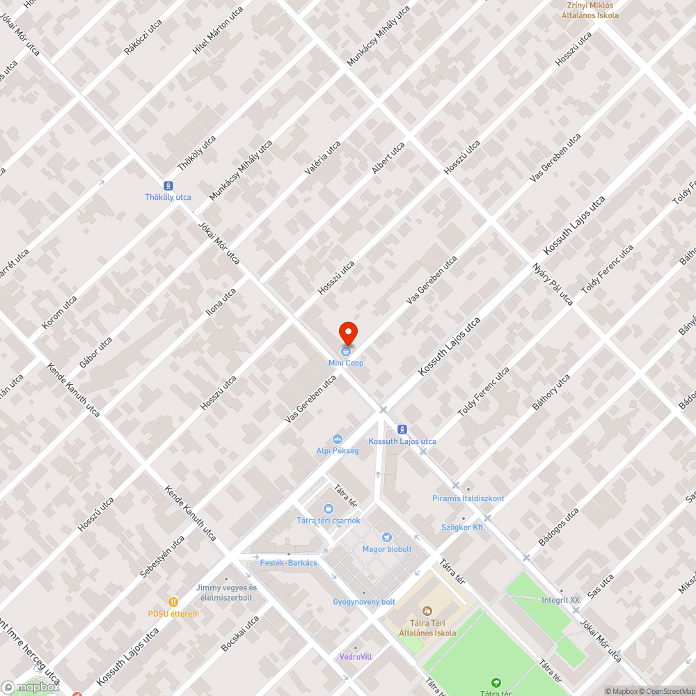 Fedél kiáll a járdából bejelentés helye