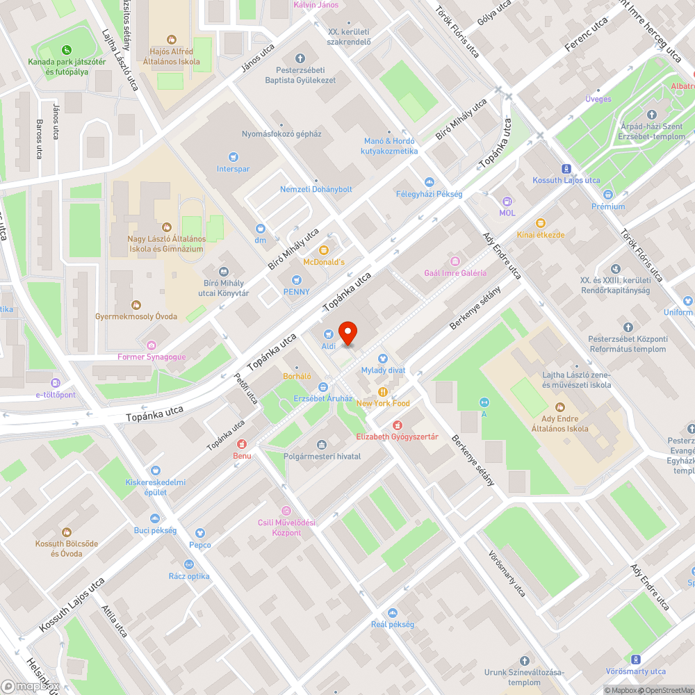 Régóta ott hagyva bejelentés helye