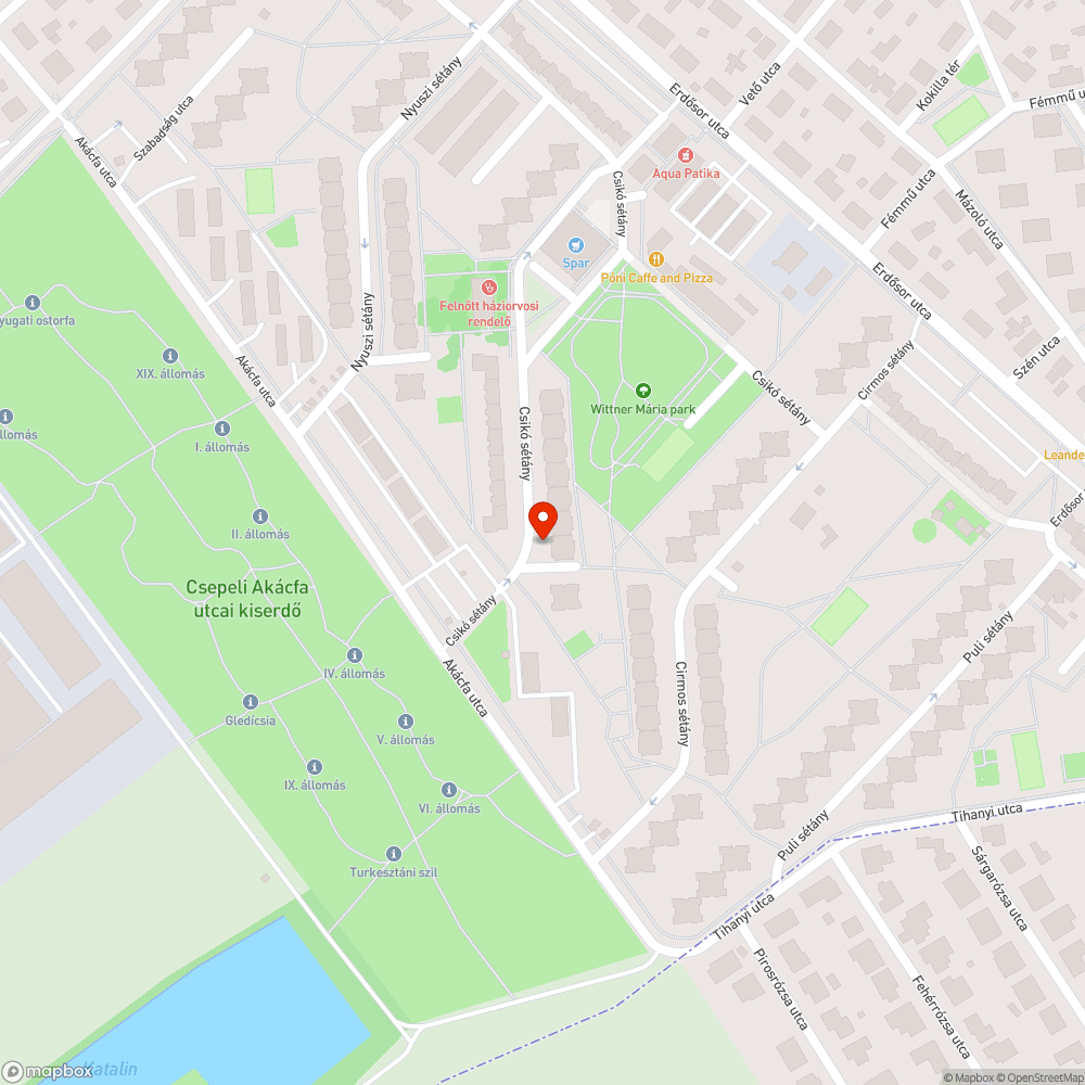 Hiányzó tábla bejelentés helye