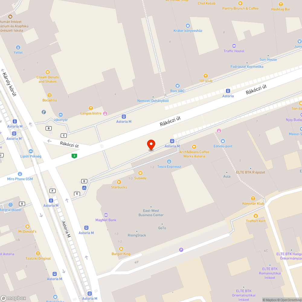 Magányos oszlopok bejelentés helye