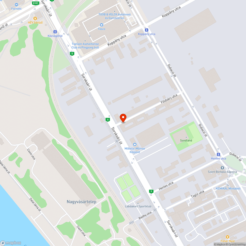 Magárahagyott roncs bejelentés helye