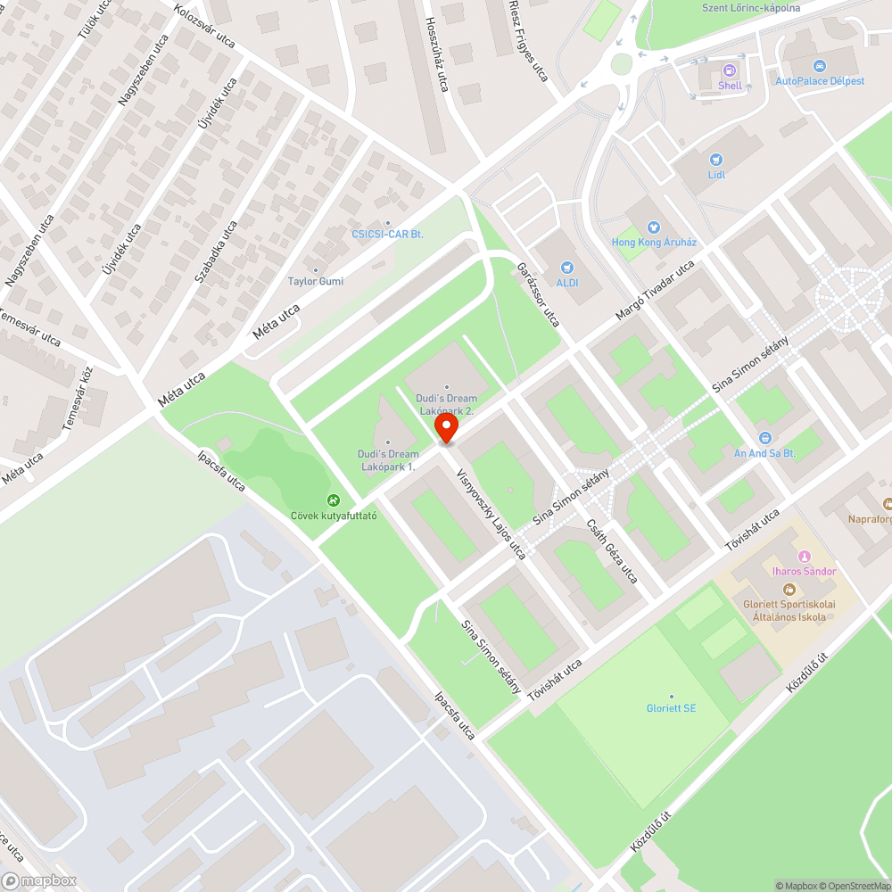 Olajszennyezés bejelentés helye