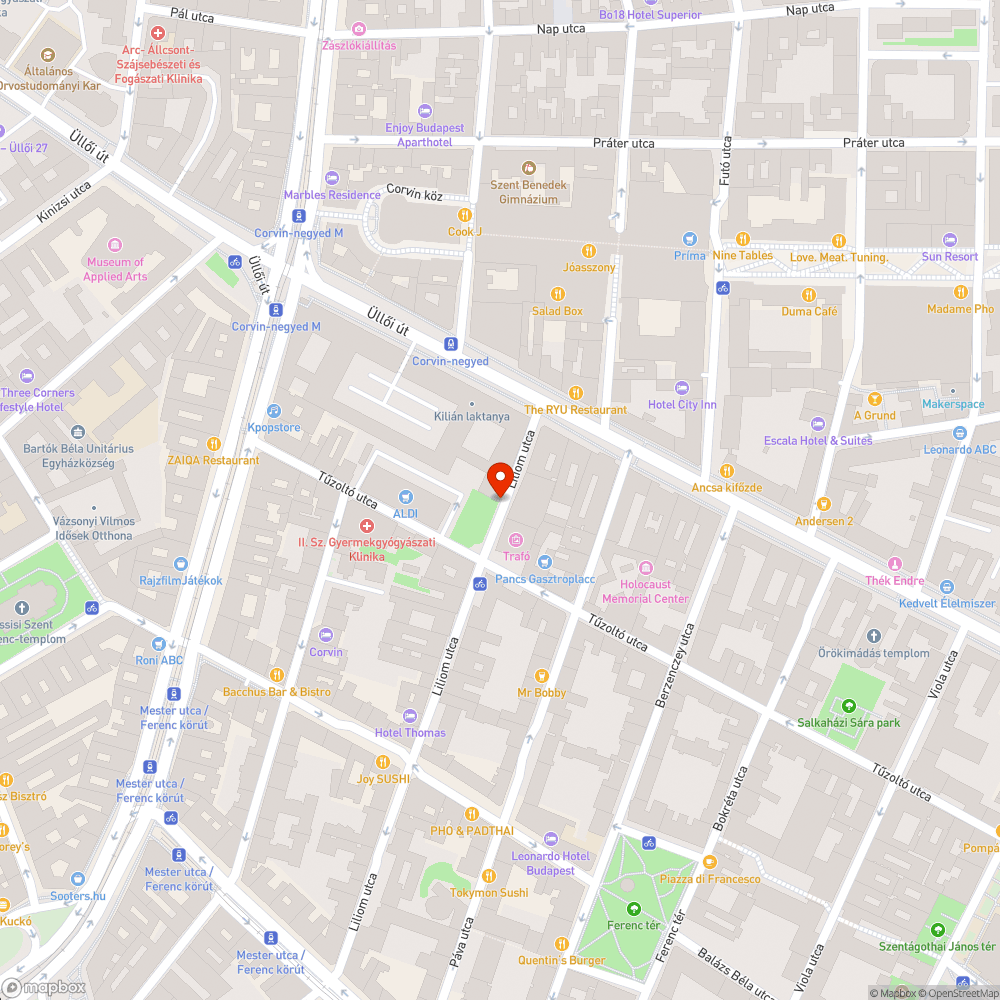 Elhagyott TV bejelentés helye