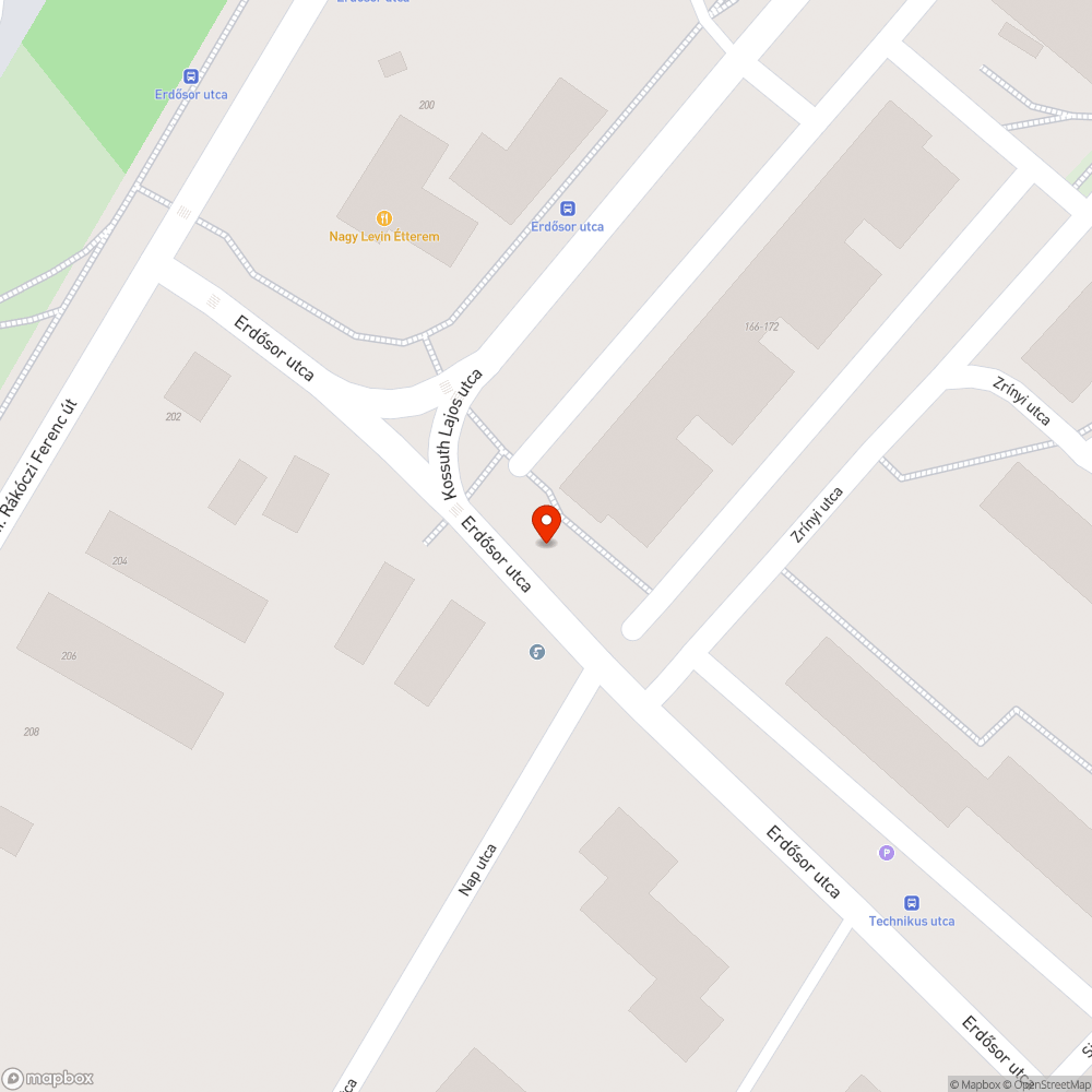 Megrongált telefonfülke bejelentés helye