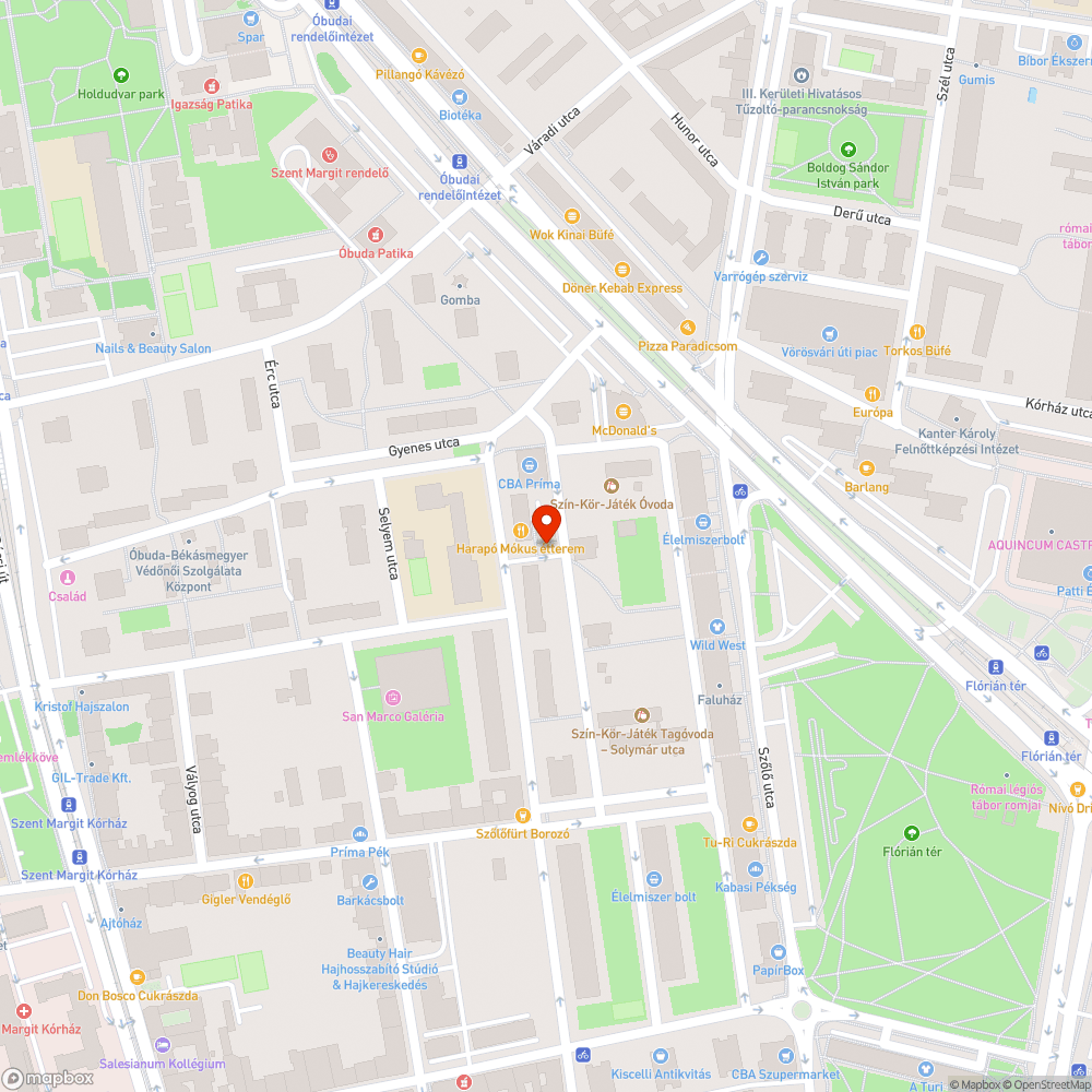 Autógumik bejelentés helye