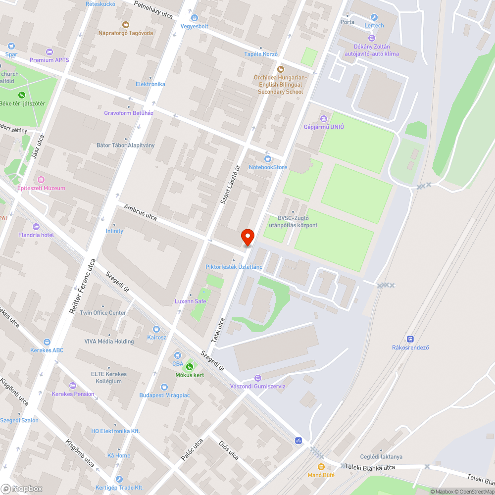 Járdán közlekedés autóval bejelentés helye