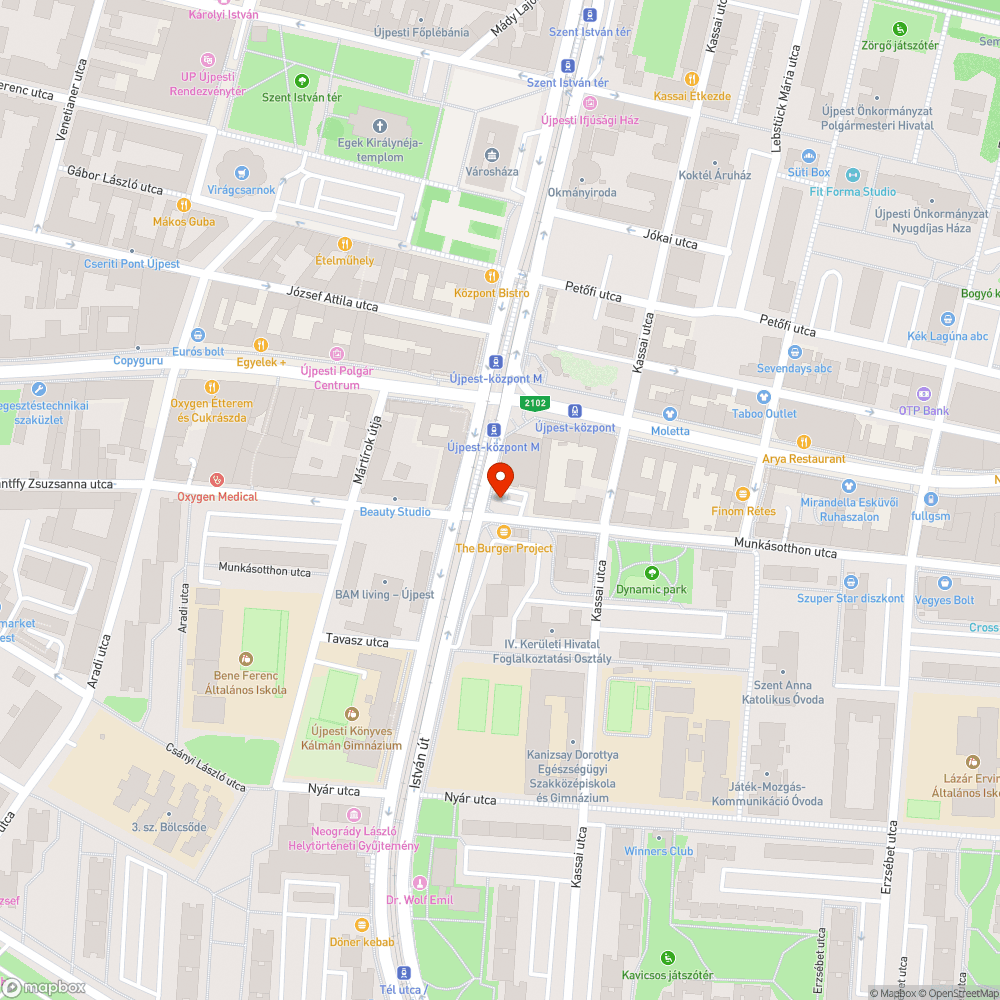 Szomjaznak a fák a Munkásotthon utcában bejelentés helye