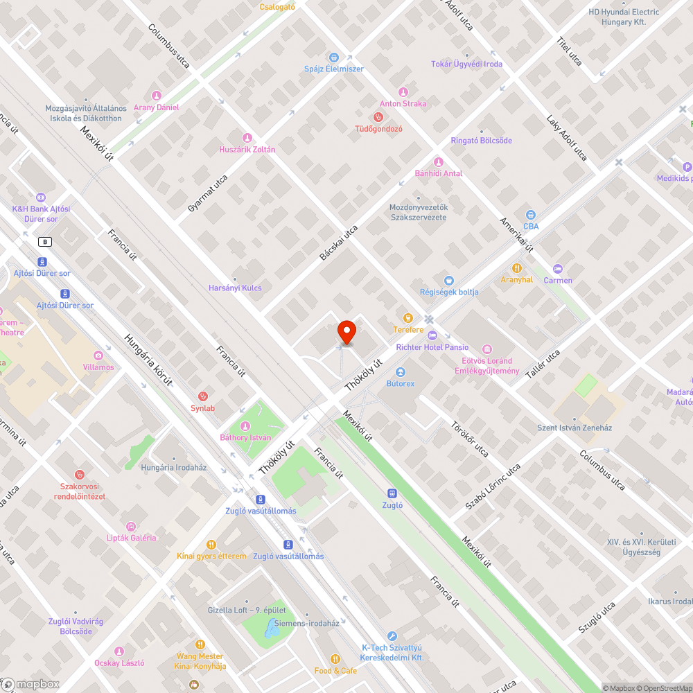 Sötét lámpa bejelentés helye