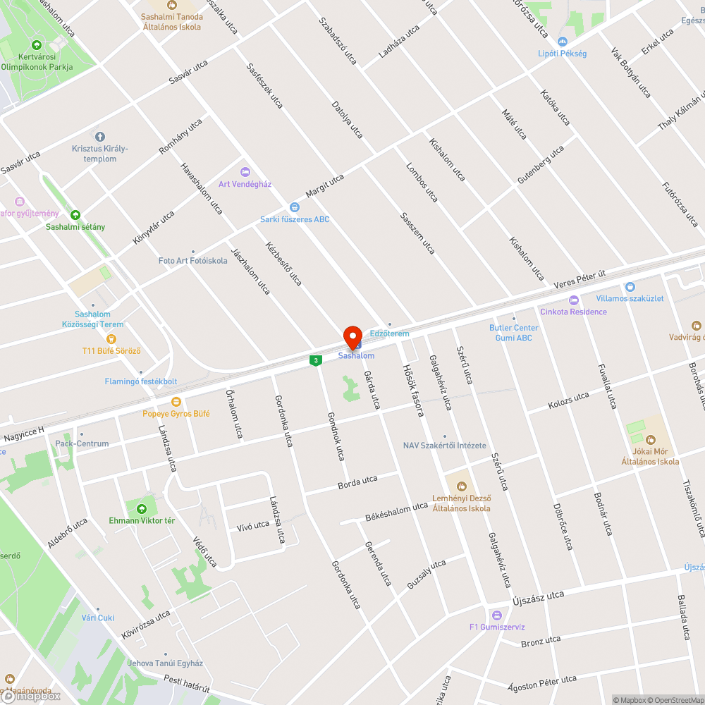 Halott fa bejelentés helye