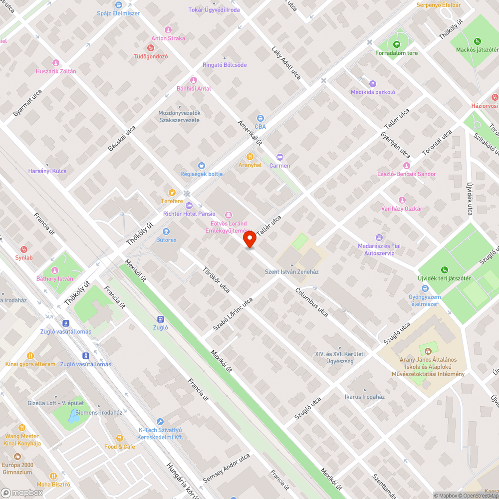 Takarásban lévő tábla bejelentés helye