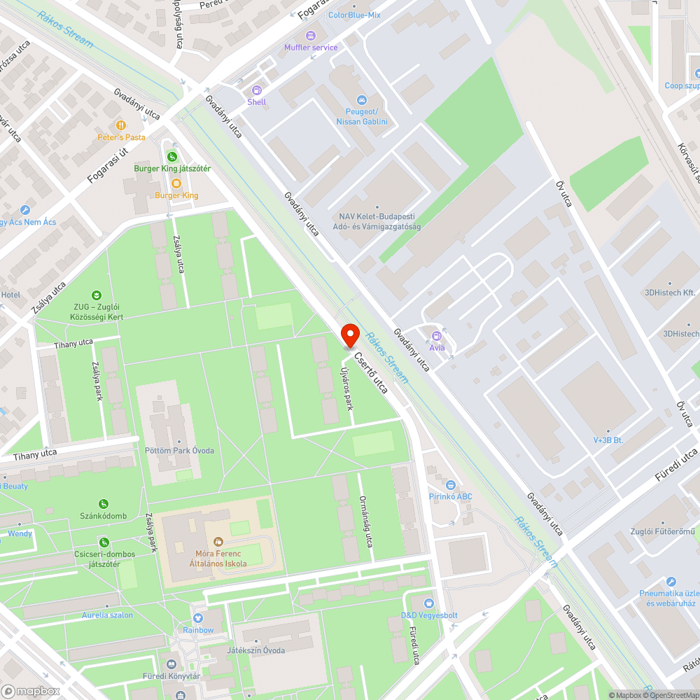 Nehezen felismerhető tábla bejelentés helye