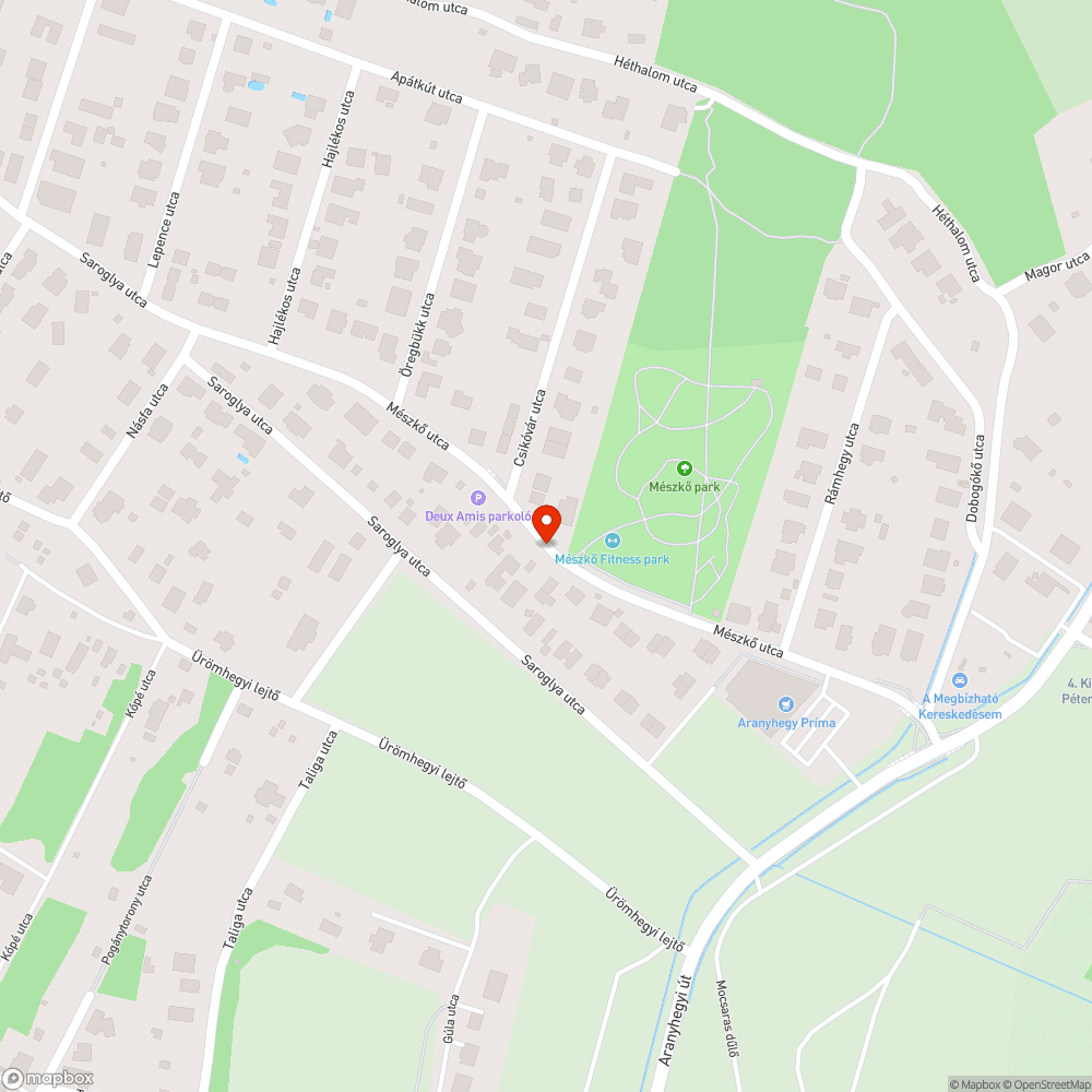 Tűzcsap bejelentés helye