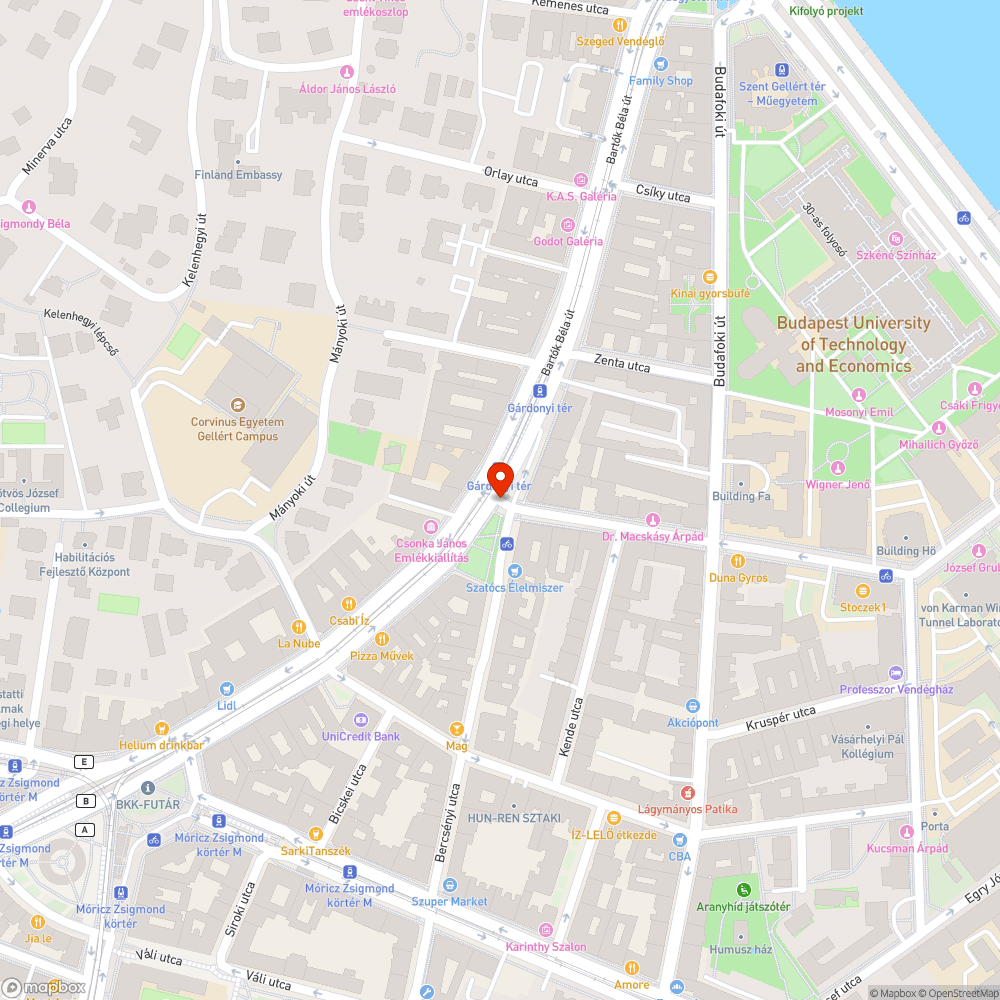 Hiányzó poller bejelentés helye