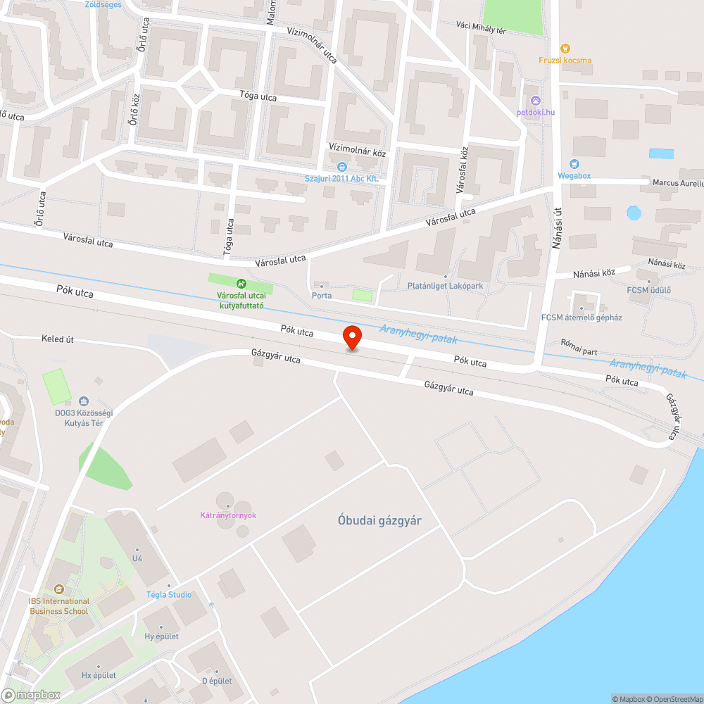 Út süllyedés bejelentés helye