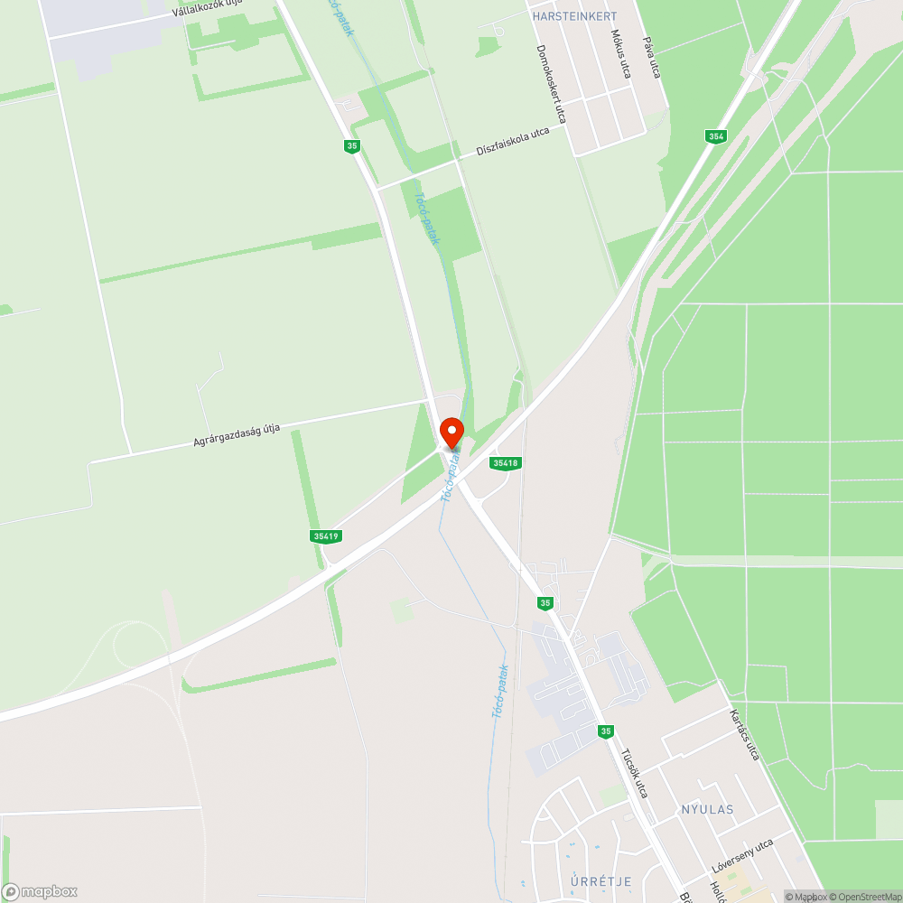 Hibás közlekedési lámpa bejelentés helye