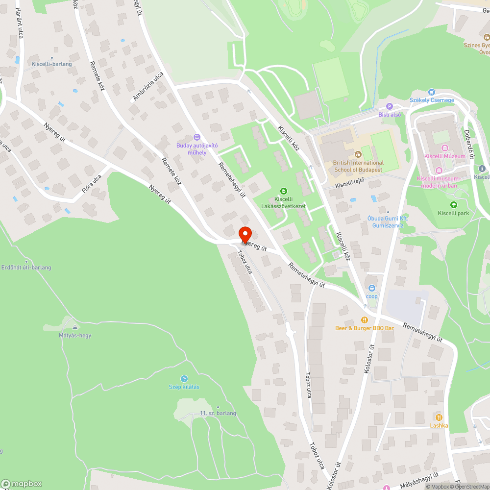 Sérült lépcső bejelentés helye