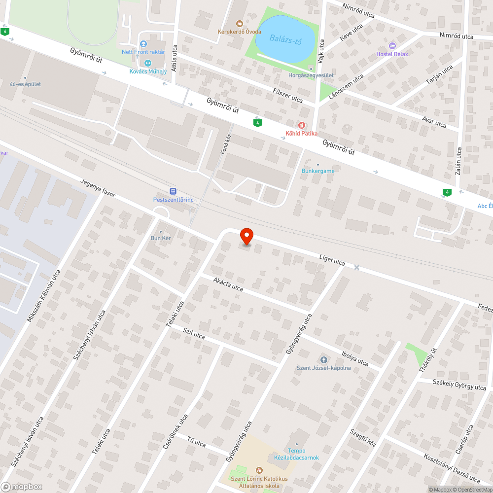 Botlásveszélyes fedél bejelentés helye