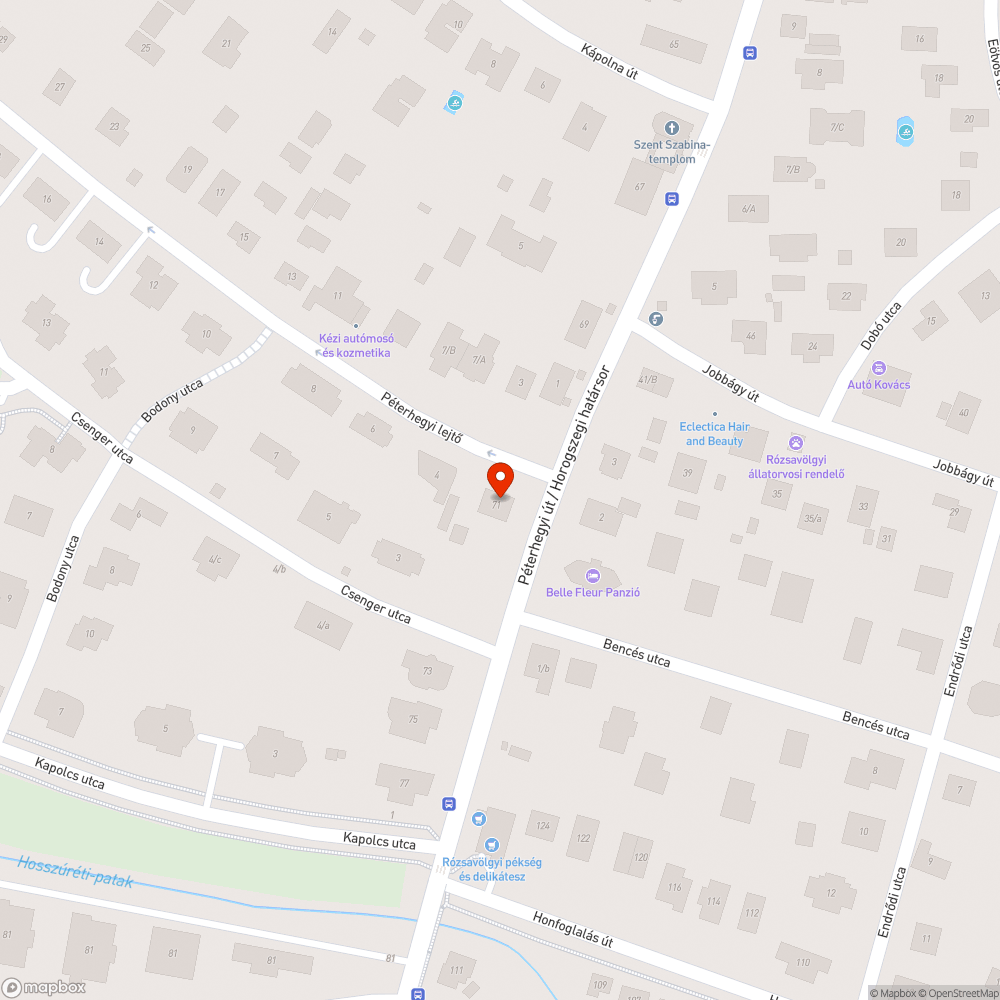 Hiányzó zebra bejelentés helye