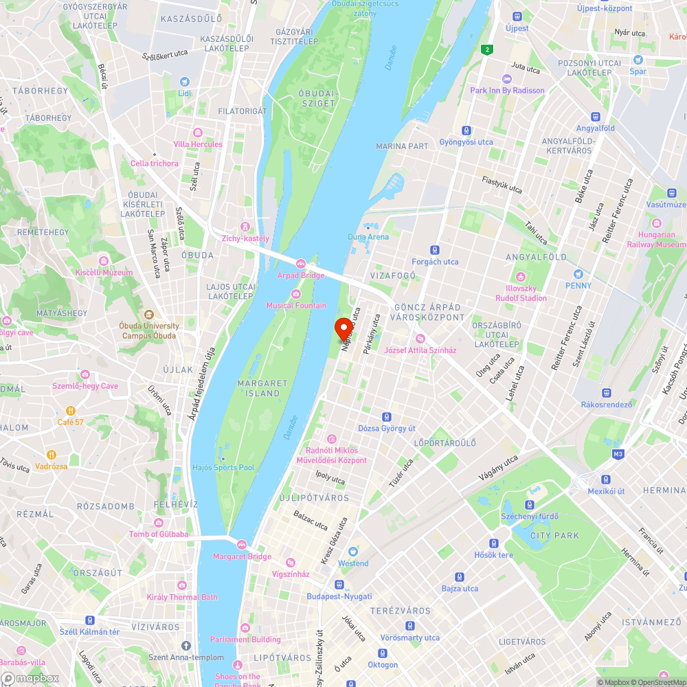 Népfürdő út - Elmű Park kapuja bejelentés helye