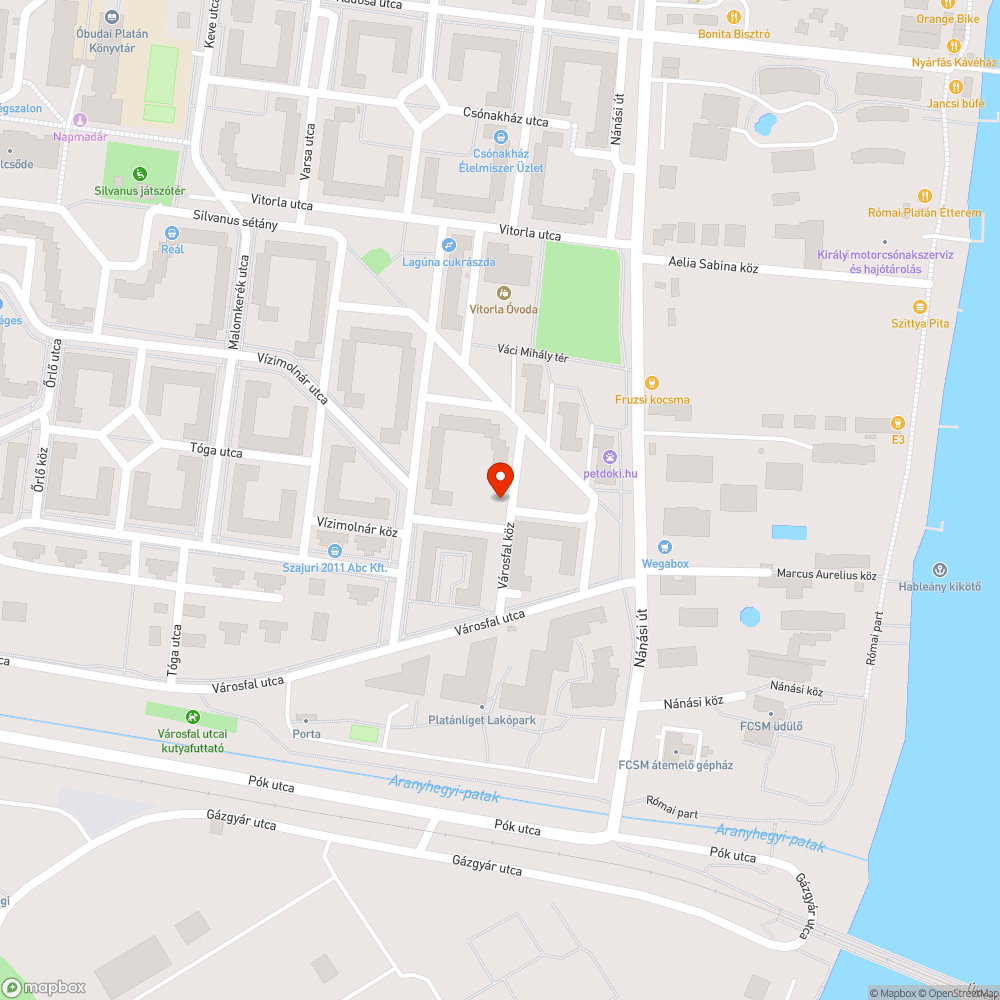 Elhagyott mikrobusz bejelentés helye