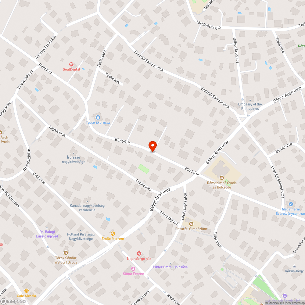 Áldatlan parkolási helyzet a Bimbó úton bejelentés helye