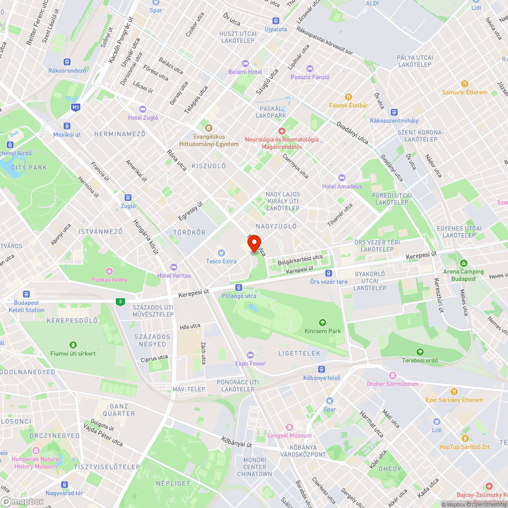 Szemét bejelentés helye