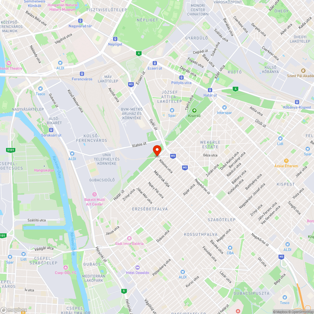 A Köteles utcai forgalomirányító lámpa árnyékvetői hiányoznak bejelentés helye