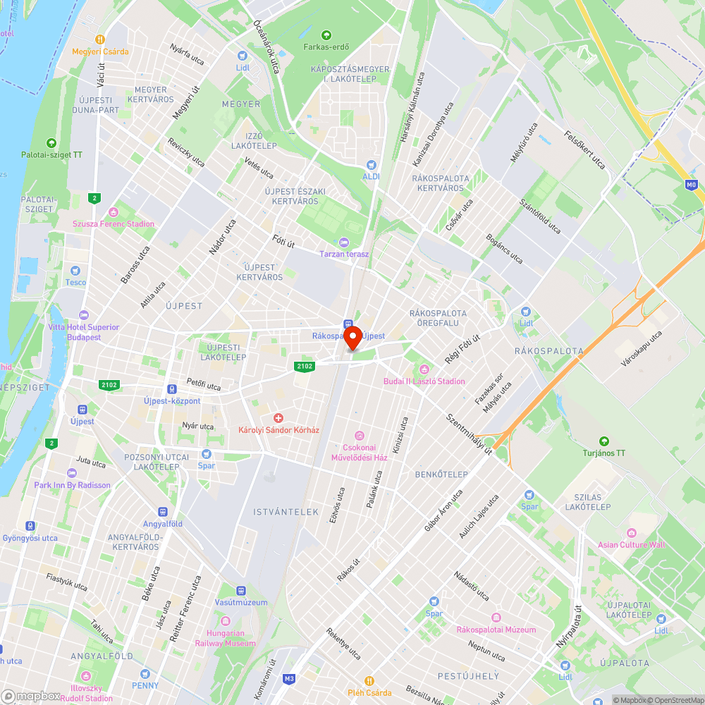 Nem belátható kereszteződés bejelentés helye