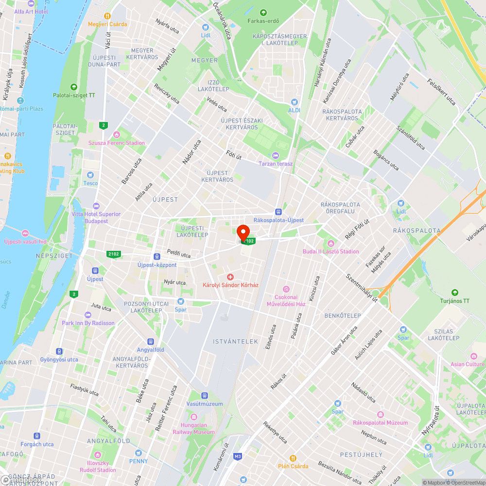 Hatalmas kátyú bejelentés helye