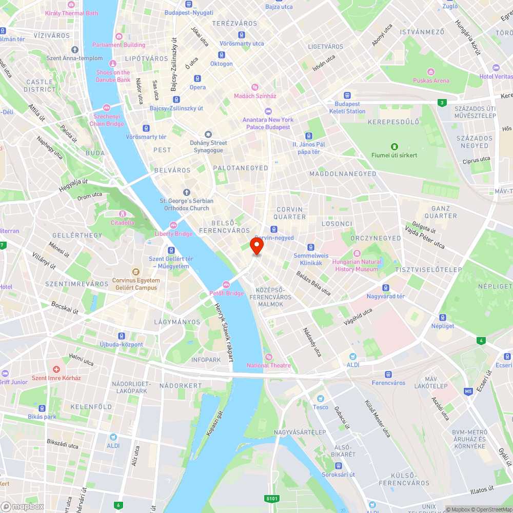 Használhatatlan járda bejelentés helye