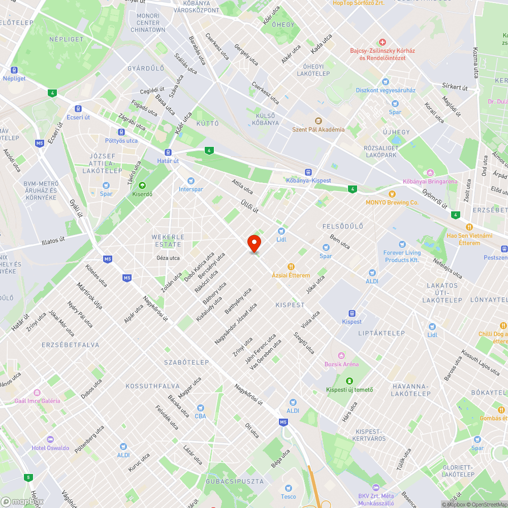 Katyu bejelentés helye