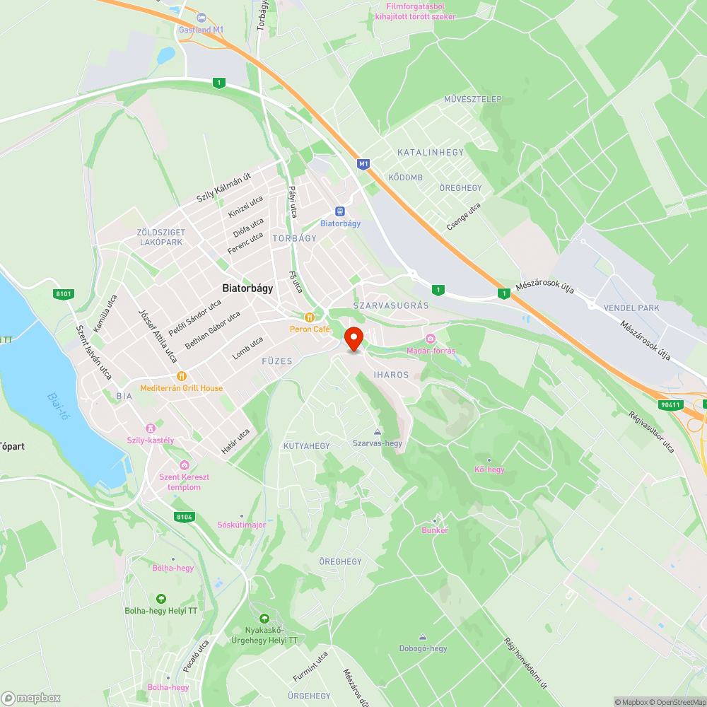 Szemét bejelentés helye